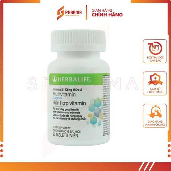 MULTIVITAMIN HERBALIFE F2 Bổ sung vitamin và khoáng chất Herbalife