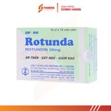  Rotunda 30mg – Hỗ trợ mất ngủ – Dopharma [Việt Nam] – 1 vỉ x 10 viên 