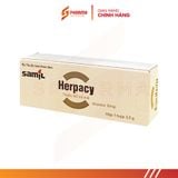  Mỡ tra mắt Herpacy – Hỗ trợ nhiễm khuẩn mắt – Samil Pharmaceutical [Hàn Quốc] – Tuýp x 3.5g 