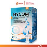  Dung dịch nước mắt nhân tạo đơn liều nhỏ mắt HYCOM 0,2 % - ITALY 