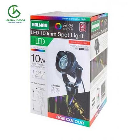  Đèn led sân vườn Spotlight bluetooth nhiều màu cao 100mm – Úc 
