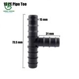  Chữ Tê chia ống dẻo LDPE 16, 20, 25mm tưới nhỏ giọt Percent - Việt An Nông 