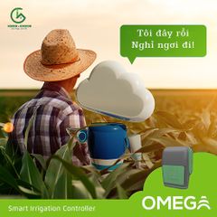 Bộ điều khiển tưới cây tự động qua app Omega Bermad – Israel