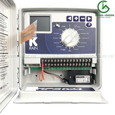  Hộp điều khiển van điện từ tưới tự động RPS-624 Krain – Mỹ 