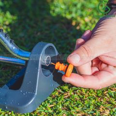 Vòi phun tưới bãi cỏ kiểu dao động có điều chỉnh góc