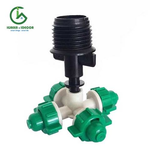  Béc tưới phun sương bốn hướng - Percent 