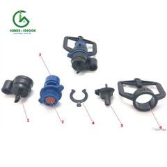 Béc tưới gốc bù áp AQ206PC 50 lít - Ấn Độ