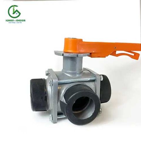  Van bi 3 ngã cao cấp dạng ren ngoài 60mm, 90mm - Ấn Độ 