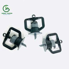 Béc tưới gốc bẻ gờ chỉnh bán kính 62 lít - AQ206HT xám
