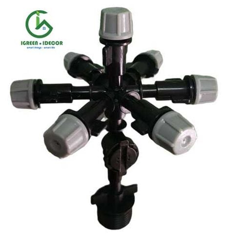  Béc tưới phun sương 7 hướng có van áp 
