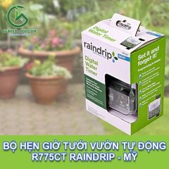 Bộ hẹn giờ tưới vườn tự động R775CTG Raindrip – Mỹ