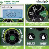  Bộ hẹn giờ tưới vườn tự động R775CTG Raindrip – Mỹ 