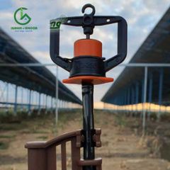 Béc tưới gốc bẻ gờ chỉnh bán kính 95 lít - AQ206HT cam