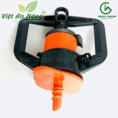 Béc tưới gốc bẻ gờ chỉnh bán kính 95 lít - AQ206HT cam