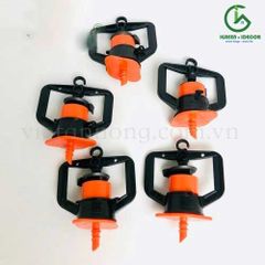 Béc tưới gốc bẻ gờ chỉnh bán kính 95 lít - AQ206HT cam