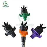  Béc tưới cây rẻ quạt 4 tia 21mm 400 lít không điểm mù AQ230 (Robin) – Ấn Độ 