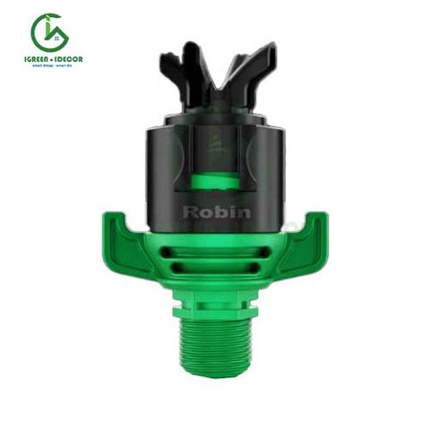  Béc tưới cây rẻ quạt 4 tia 21mm 400 lít không điểm mù AQ230 (Robin) – Ấn Độ 