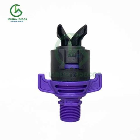  Béc tưới cây rẻ quạt 4 tia 27mm 950 lít không điểm mù AQ230 (Robin) – Ấn Độ 