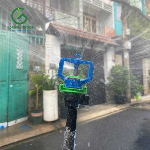  Béc tưới gốc chỉnh bán kính lớn mịn đều AQ211 - Ấn Độ 