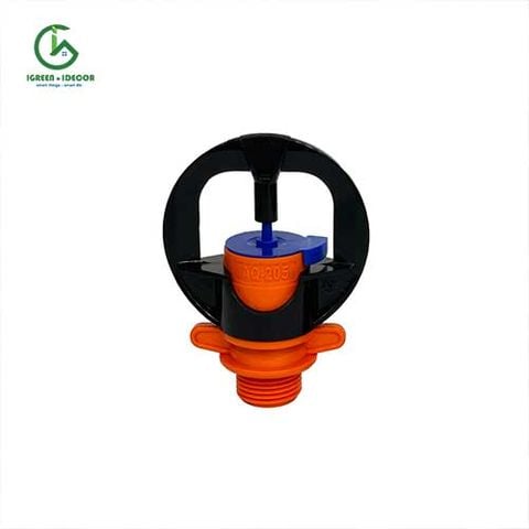  Béc tưới gốc phun mưa điều chỉnh bán kính AQ205 – 2ST ren ngoài 17mm – Ấn Độ 