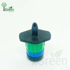 Béc Phun Xoè Có Bù Áp Tưới Gốc 55 Lít Trên Giờ Gắn Ống 6mm