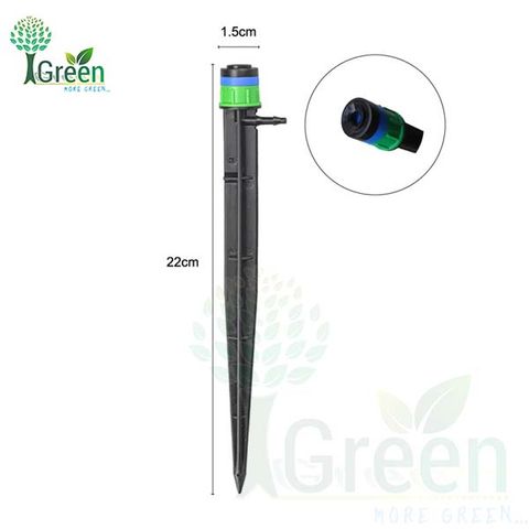  Béc Phun Xoè Có Bù Áp Tưới Gốc 55 Lít Trên Giờ Gắn Ống 6mm 