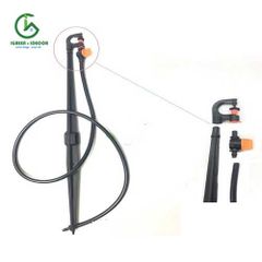 Béc tưới chỉnh van kèm cây cắm - dây dài 40cm
