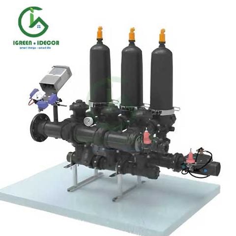  Bộ lọc đĩa tưới cây tự động 3”x3 AQ586-I(105) – Ấn Độ 