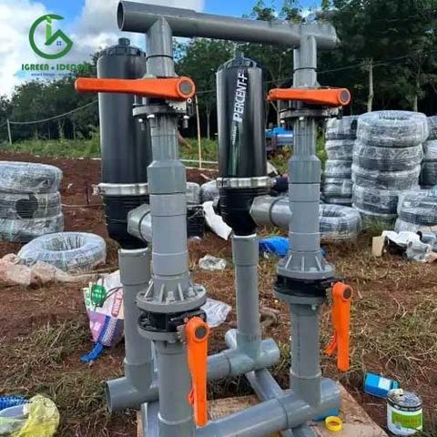  Bộ lọc đĩa tưới nhỏ giọt 90mm Percent Việt An Nông 