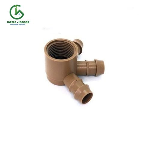  Chia ba nhánh ren trong 27 ra ống LDPE 17mm - Percent 