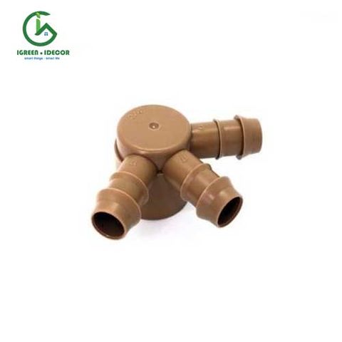  Chia ba nhánh ren trong 27 ra ống LDPE 17mm - Percent 