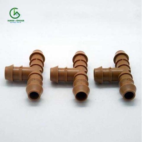  Chữ T chia ống 17mm cao cấp dùng trong hệ thống tưới – ZM 