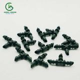  Chữ Tê đen gắn ống 5mm loại tốt - Percent 