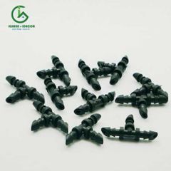 Chữ Tê đen gắn ống 5mm loại tốt - Percent