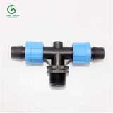  Chữ Tê ren 21 gắn dây nhỏ giọt dẹp 16mm 