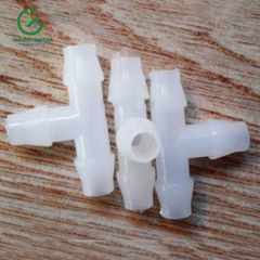 Chữ tê chia ống dẻo 5mm màu trắng Percent - Việt An Nông