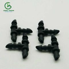 Chữ Tê đen gắn ống 5mm loại tốt - Percent