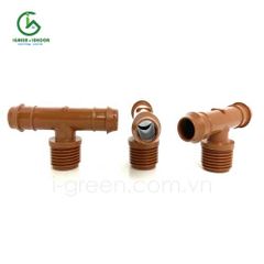 Chữ tê ren 21mm nối ống nhỏ giọt 17 KRain - Mỹ