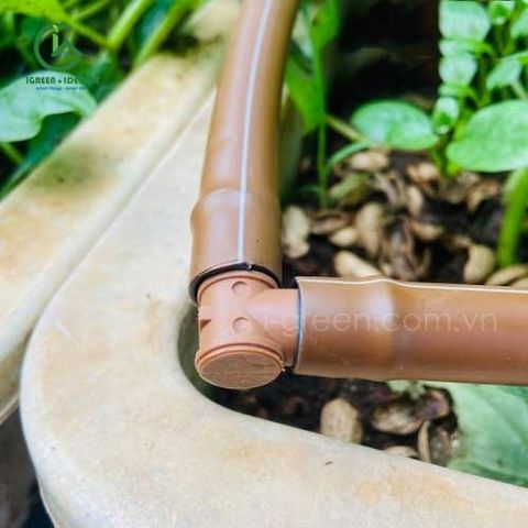  Co cút 17mm dùng cho ống nhỏ giọt tròn KRain - Mỹ 
