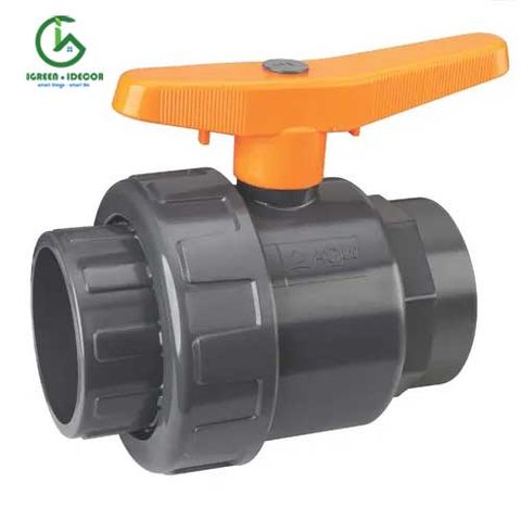 Van cầu rắc co 1 đầu dạng dán phi 114mm Ấn Độ