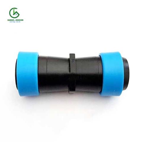  Đầu nối thẳng hai ống phun mưa phi 27 