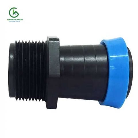  Đầu nối ống uPVC sang dây phun mưa 42mm 