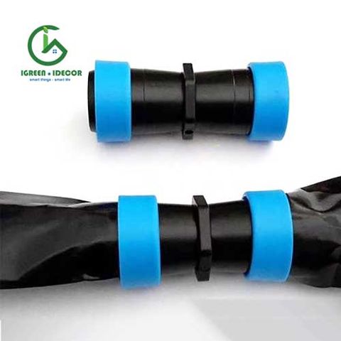  Đầu nối thẳng hai ống phun mưa phi 34 