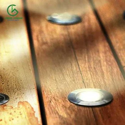  Đèn led sân vườn Decklight bluetooth màu ấm 45mm Holman– Úc 
