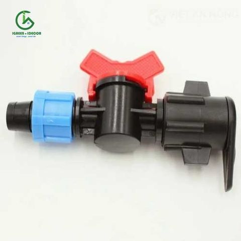  Van khởi thuỷ nhỏ giọt 16mm cho ống mềm Flat Percent - Việt An Nông 