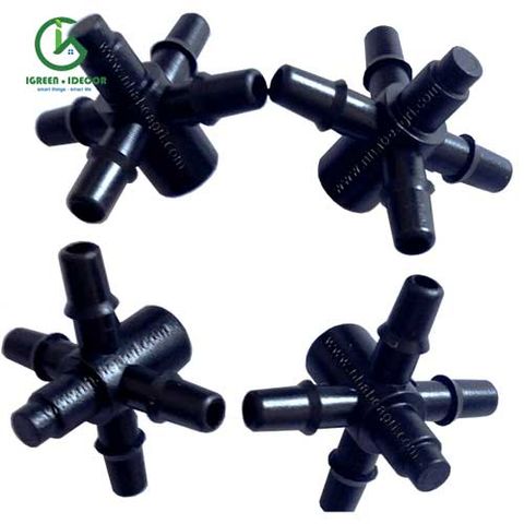  Nối ống 3/5 ra 4 đầu nhỏ giọt 