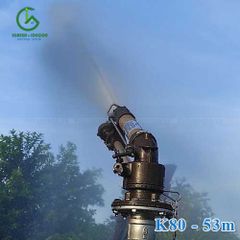 Súng tưới cà phê Rocket K80 bán kính 53m bích 60mm