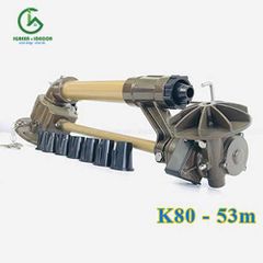Súng tưới cà phê Rocket K80 bán kính 53m bích 60mm