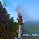  Súng tưới cà phê Rocket K80 bán kính 53m bích 60mm 