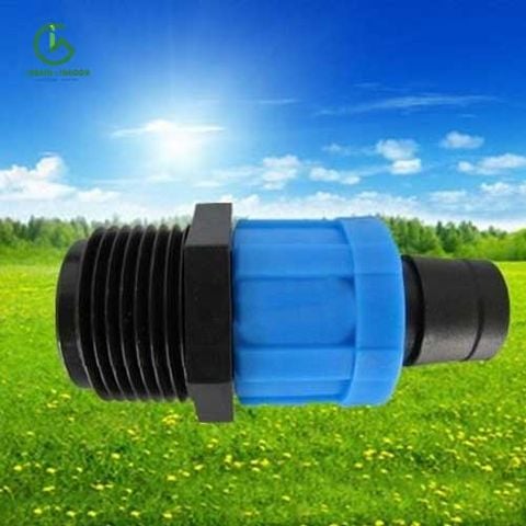  Khởi thủy ren 21 ra dây nhỏ giọt 16mm dẹp 